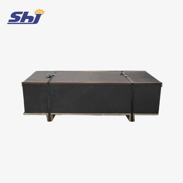 Bloc de graphite extrudé à grain moyen
