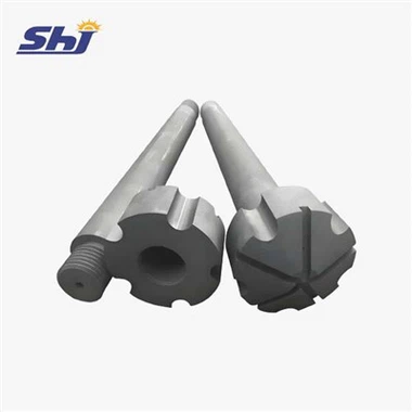 Rotor en graphite pour la fusion de l'aluminium